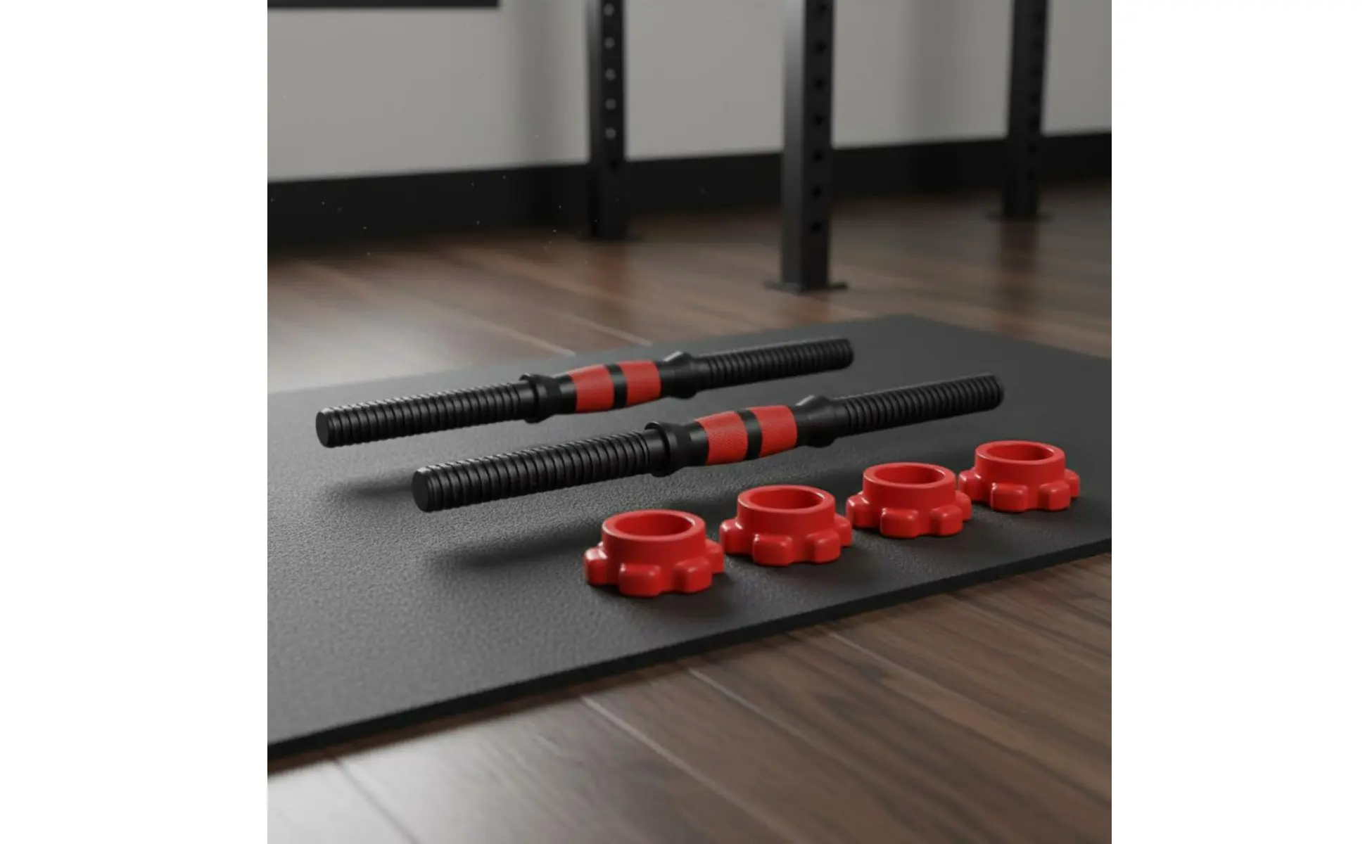 Dumbbell Screw Nut Deep Thread Design Dumbbell Spinlock Collar Asterisk-Shaped Lock Collar Easy to Install/Remove Fitness Dumbbell Screw Nut Deep Thread Design Dumbbell Spinlock Collar Asterisk-Shaped Lock Collar Easy to Install/Remove Fitness