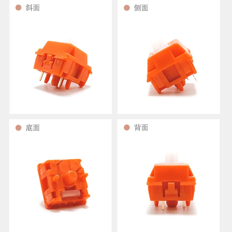 HMX 아페롤 스위치 리니어 스위치 HIFI 37g 42g 48g 공장 윤활 POM 커스텀 기계식 키보드 스위치 DIY 게이머용