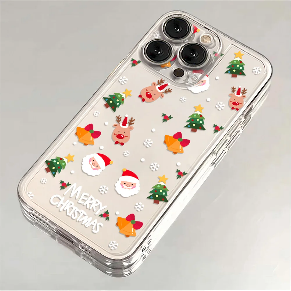 Festive Holiday Characters Soft TPU Phone Case