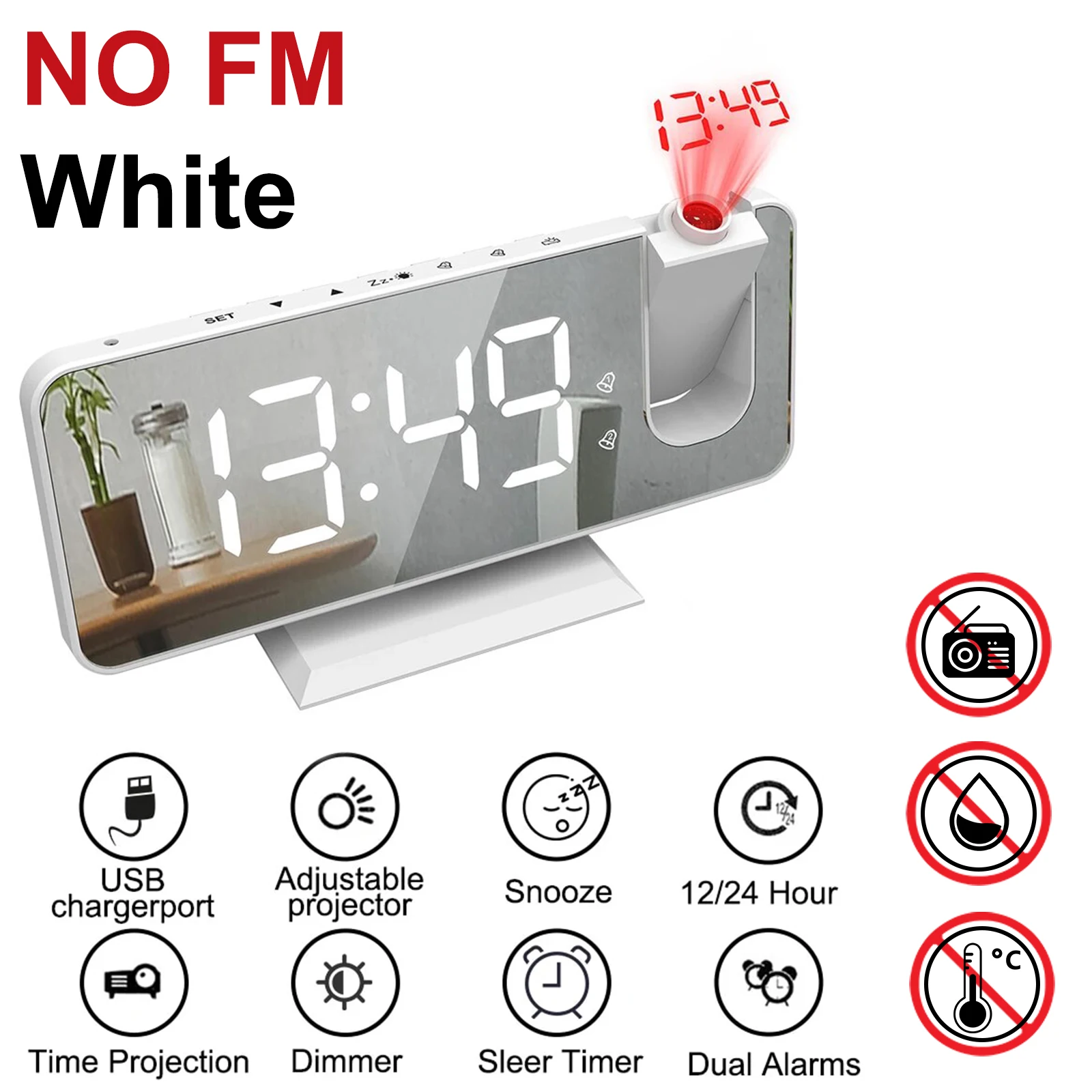 NO FM White