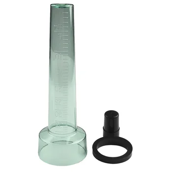 Portable Water Rain Gauge Rainwater Rainfall Guage PS Outdoor Rain Meter Transparent Graduated Rain Measuring Cup Garden Acces 1