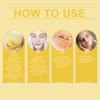 Ginger Lemon Makeup Remover Cleansing Facial Non-Tightening Gentle Makeup Face Eye Lip Makeup Remover Turmeric Cleansing Balm 5