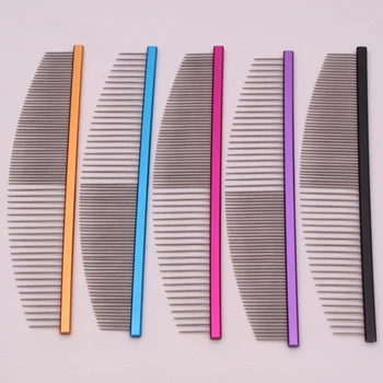 Aluminum Pet Grooming Comb 1