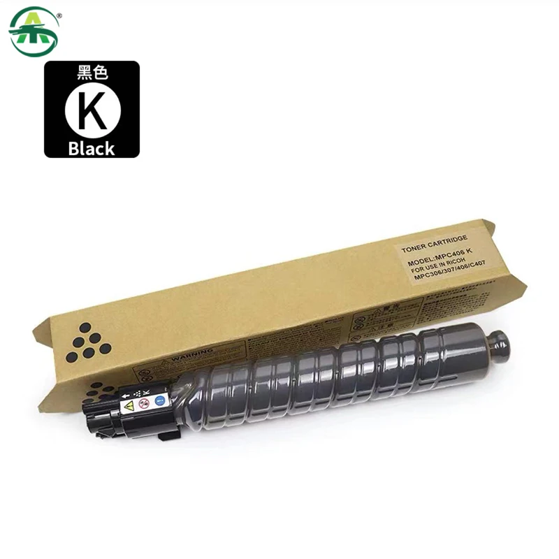 BK260 CMY110g MPC306 MPC Toner Cartridge For Ricoh Aficio MP C306 307 406 407 Toner Powder Copier Supplies Compatible 1PC