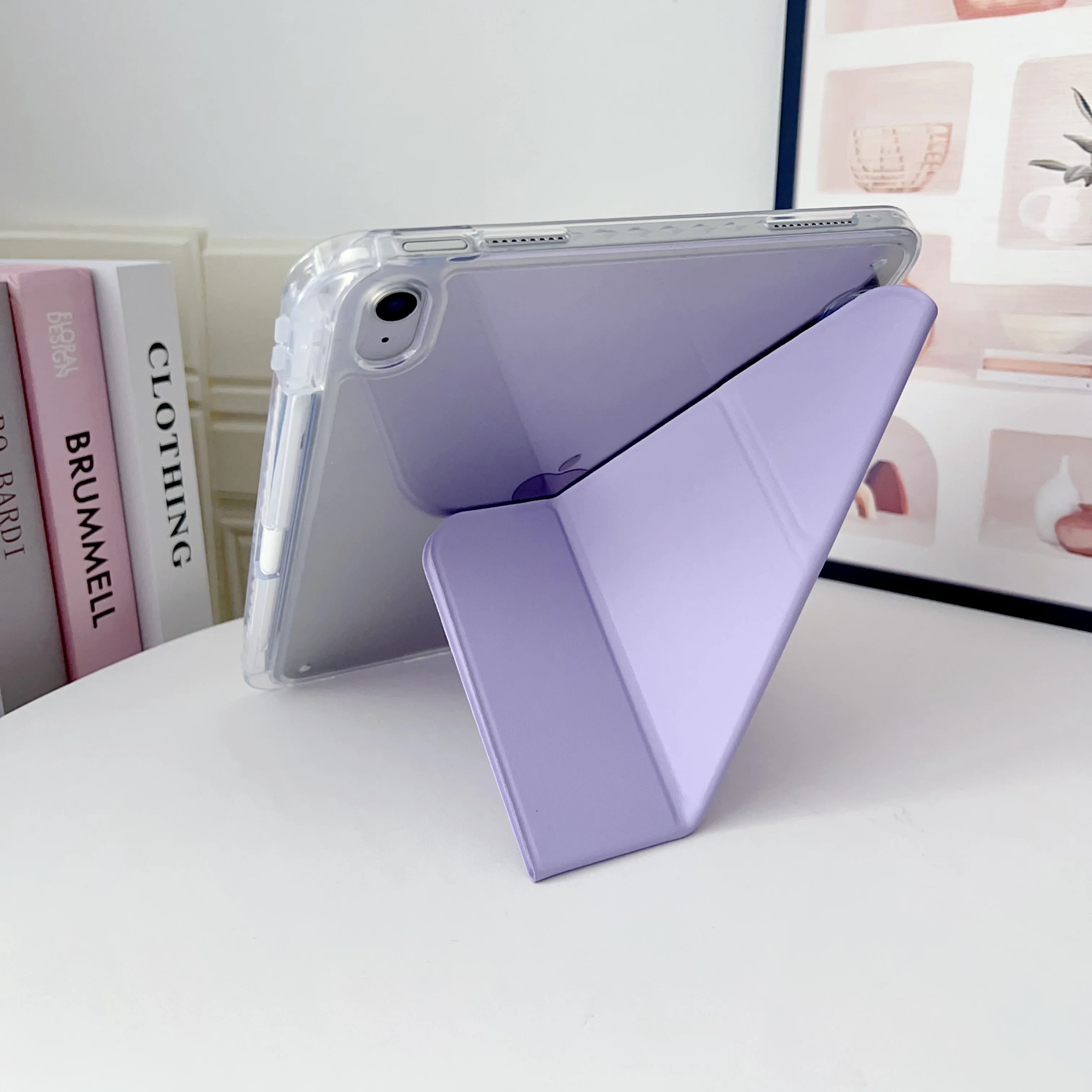 Sleek and Durable iPad Case with Pencil Holder