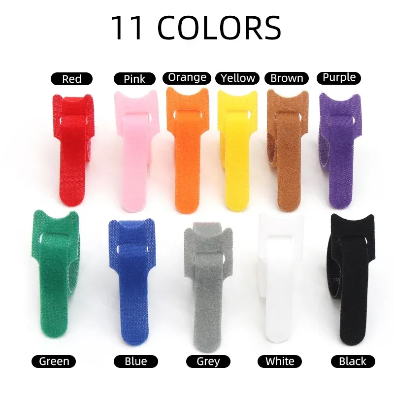 Cable tie 50/100 pcs releasable reusable 150 200 250 300mm plastics nylon wrap zip bundle bandage