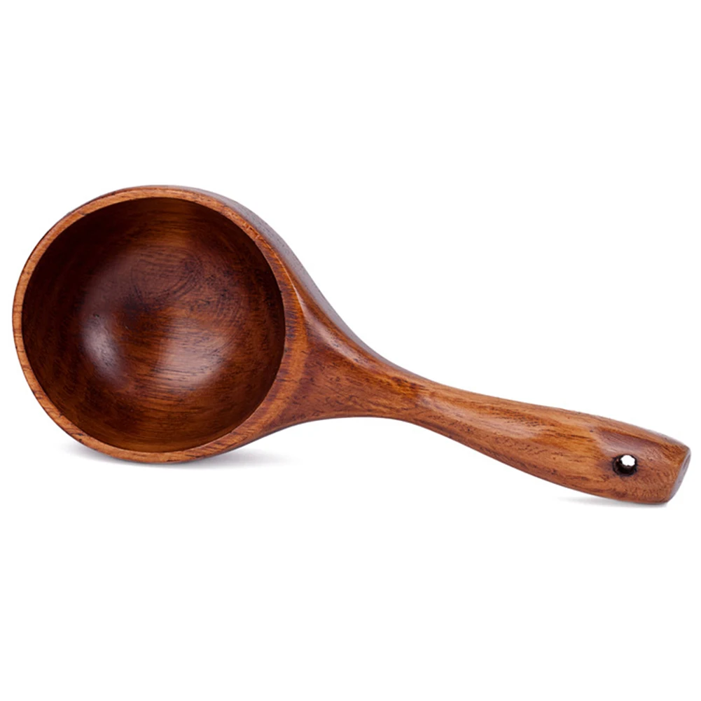 KesaPlan bath salt scoop wooden ladle spoon scoops for canisters flour scoop  ladles wooden cooking spoons