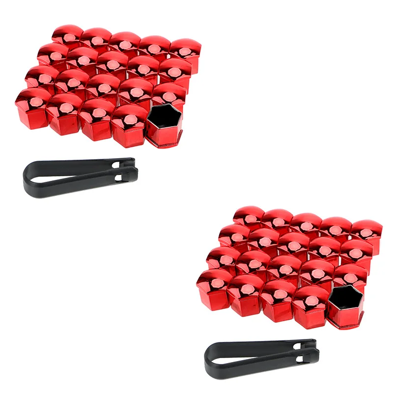 20Pcs Car Wheel Nut Protection Covers - Anti-Rust Exterior Decoration