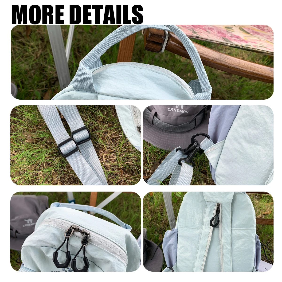 Outdoor Hiking Backpack for Women, Small and Ultra-Lightweight, Mini Lightweight Camping and Climbing Backpack for Men, Multi-Functional