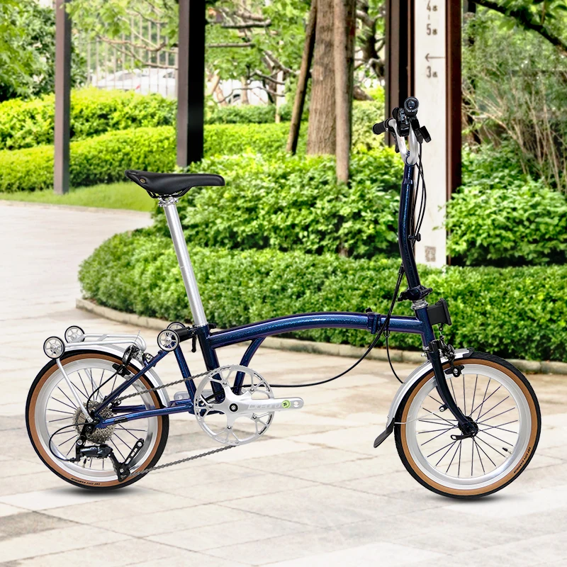 FLYWAY9.9 16吋アルミフレームの折り畳み自転車 シングル