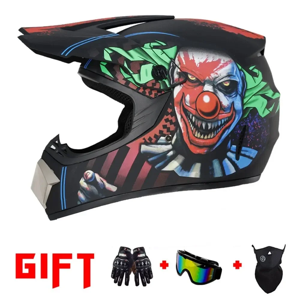 Universal Full-Coverage Motorcycle Helmet for Men And Women Moto Scooter Helmet Personality Four Seasons Gift