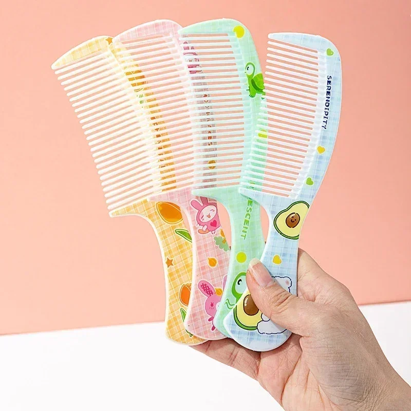 Portable Untangling Hair Brush Health Care Tools Combs Kids Cute Rabbit Bear Children Hairbrush Comb Girls Accessories