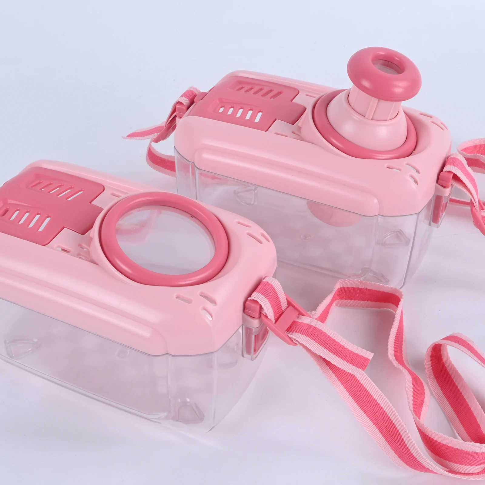 20 Vasetti Con Lente D'Ingrandimento Per Insetti + 2 Pinzette: Kit Esplorazione Natura Per Bambini | Caccia Agli Insetti E Osservazione Scientifica All'Aperto