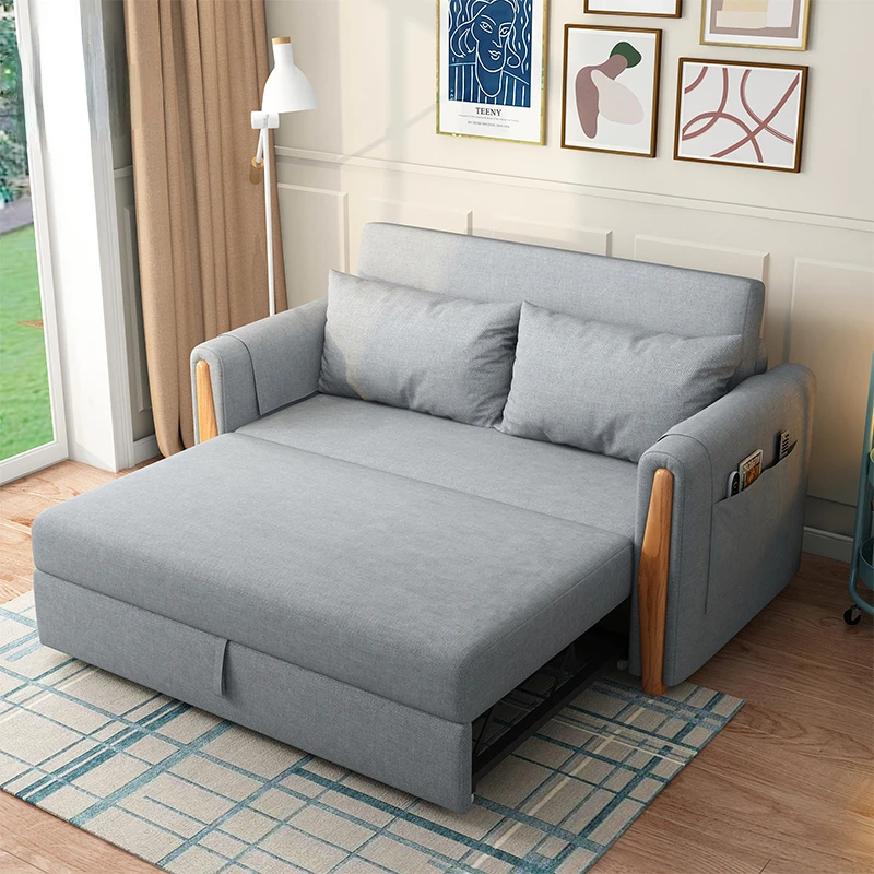 

Nordic sofa bed dual-purpose multi-function foldable