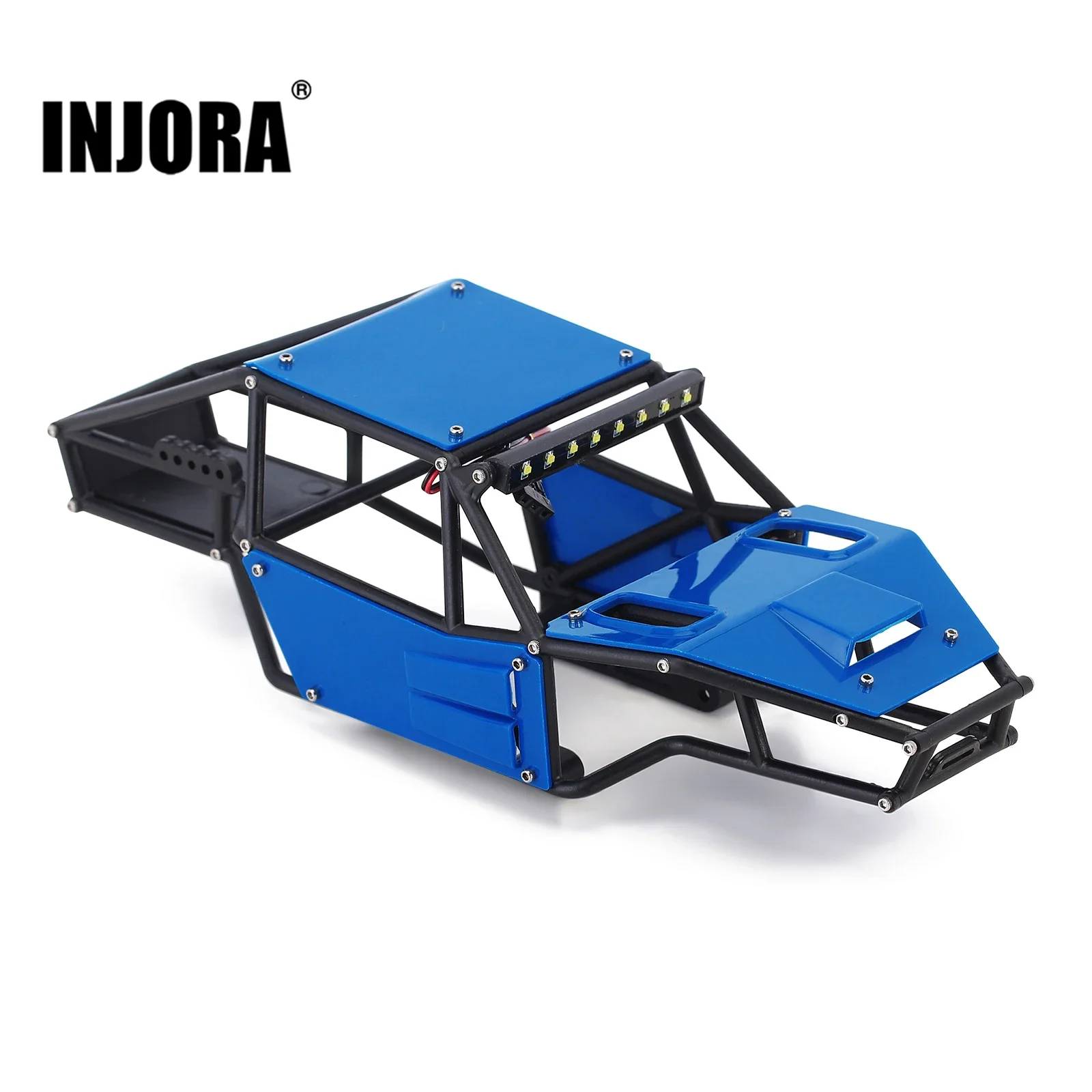 INJORA Rock Tarantula Nylon Buggy Body Shell Chassis Kit for