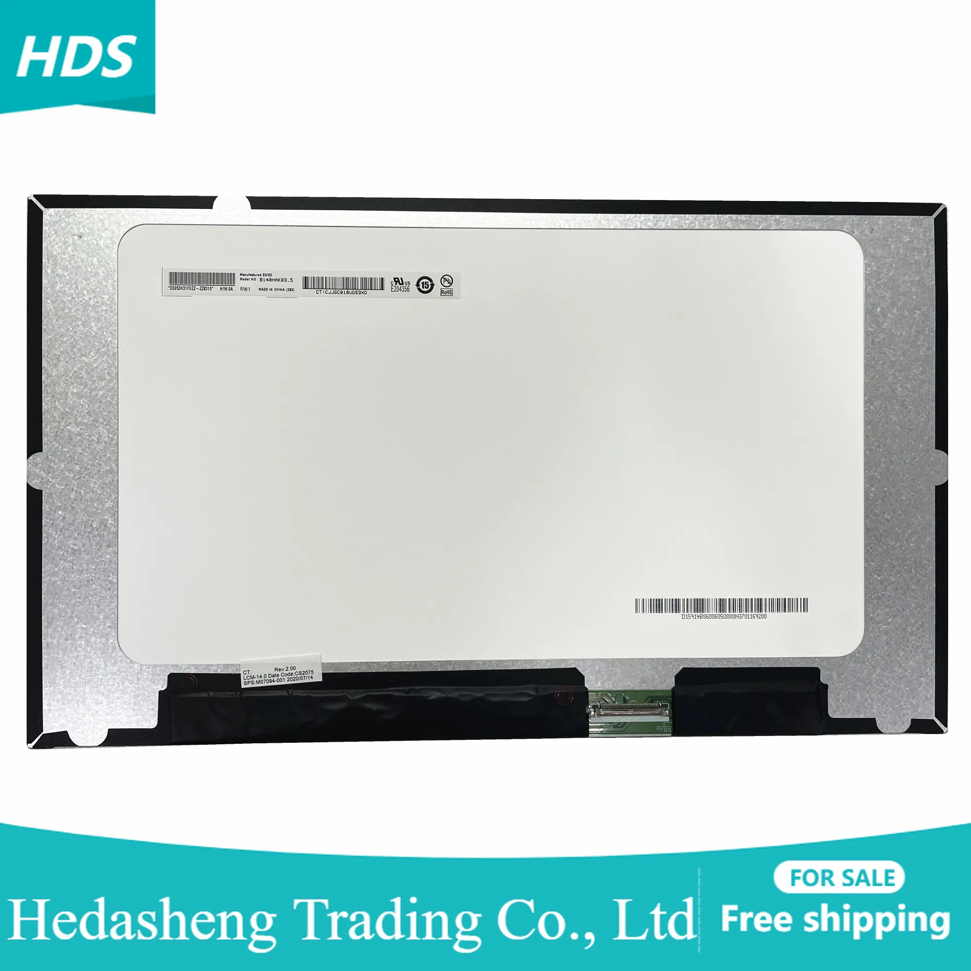 

B140HAK03.5 14 Inch IPS FHD EDP 1920*1080 40pin Replacement Display Slim Panel Laptop LED LCD Touch Screen