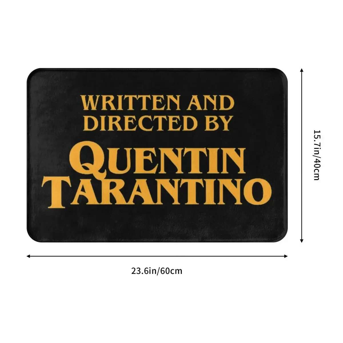 Quentin Tarantino Polyester Doormat Rug carpet Mat Footpad Non-slip Washable Front Room Corridor Kitchen Bedroom balcony toilet 2