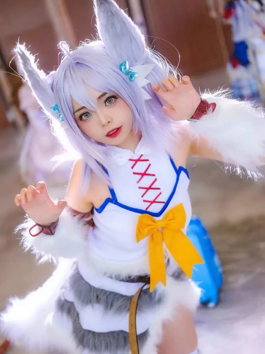 

Irelia H Store Customized Eve Reese from redo of healer Setsuna Cosplay Costume