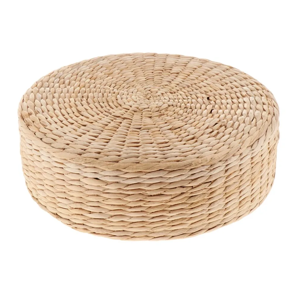 Japanese Futon Mat Round Straw Tatami Bay Window Seat Mat Worship Buddhist Meditation Rattan Mat Dropshipping Center 3