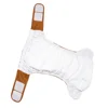 Four-layer Washable Nappy Foldable Water Absorption Diaper Reusable Napkin for Adults The Old (White) 6