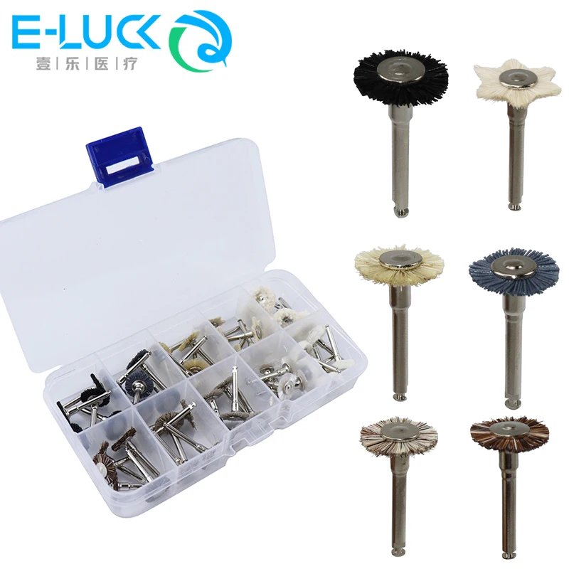 Accessoire Dremel Polissage Nettoyage 10 Brosses De Polissage En Feutre/laine Pour Tige 2.35mm - Roues De Polissage Pour Dremel Ou Outil Rotatif Brosse Rotative Feutre Polissage