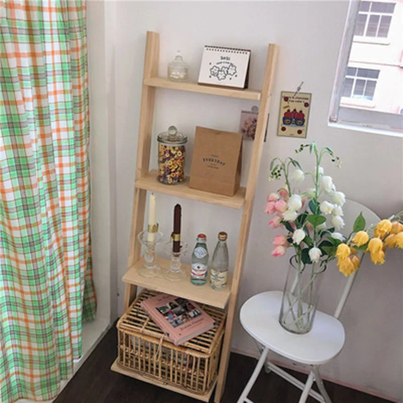

Shelf Collapsible Wooden Double Container Durable Flowerpot Spice Storage Racks For Living Room Kitchen Home Organizer Supplie