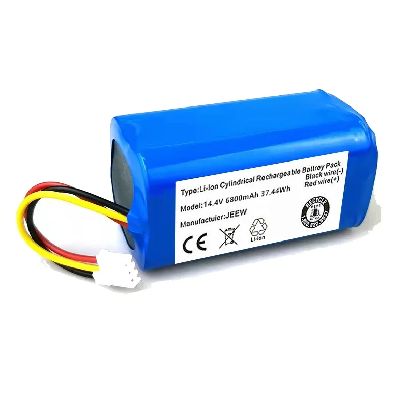 

(For C30B) 14.4v Battery for LIECTROUX C30B E30 Robot Vacuum Cleaner, 2600mAh lithium cell Cleaning Tool Parts