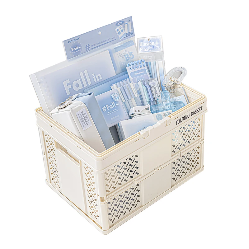 

Stationery Set Gift Box Start Season Beautiful Stationery Student Learning Supplies Memo/Gel Pen/Pen Bag/loose-leaf book
