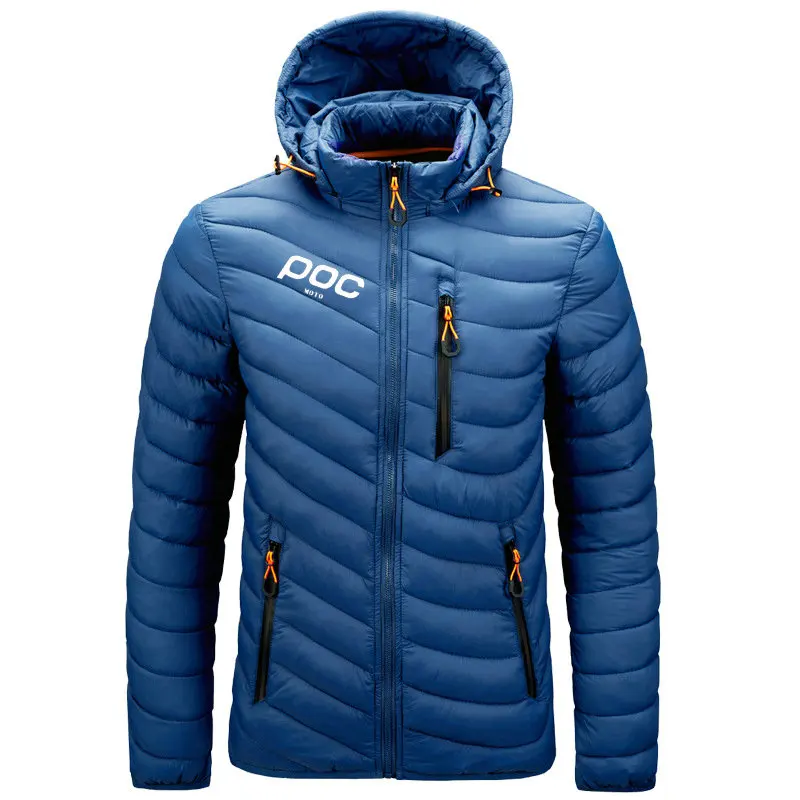 Moto Poc Cycling Jacket Warm Men's Cycling Windbreaker Winter Fashion MTB Road Bike Clothing Windproof Downhill Bicycle Jackets men jacket