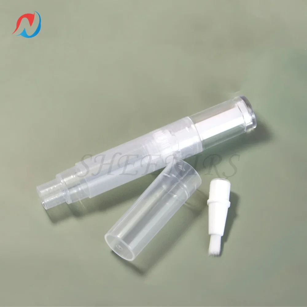 50/100pcs 3ml 5ml Empty Nail Oil Pen with Brush Tip Container Applicator for Homemade Nail Oil Lip Gloss Eyelash Growth Liquid