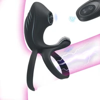 Männliches Sexspielzeug Fernbedienung Vibrator Cockring Penisring für Männer Verzögerung der Ejakulation Penisring Analstimulator Erwachsene Produkte