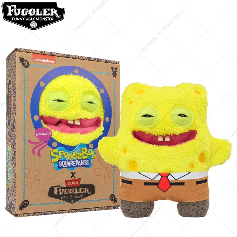 Original fuggler dentes feios monstro brinquedo de pelúcia bob esponja calça quadrada patrick estrela gremlins o senhor dos anéis peluche boneca presente