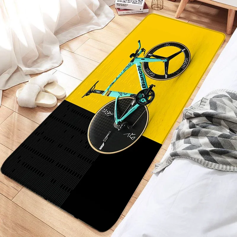 FloorMatBicycleBianchiBikeLivingRoomMatsDoormatsPetsRugs