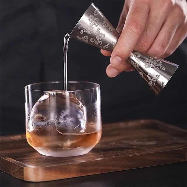 Measuring Cup Tools Bar Measure Cocktail Jigger 10/20/30/45/60ml