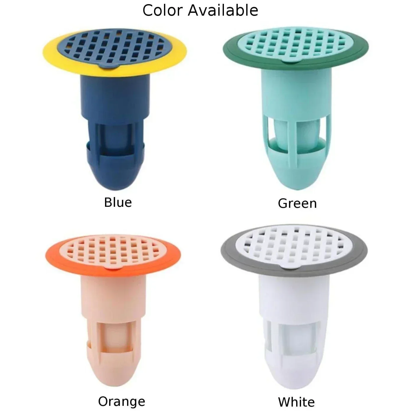 Bath Shower Floor Strainer Anti-Odor Floor Drain Core Silicone Deodorant Sink Drain Filter Insect-Proof Bathroom Sewer Cover
