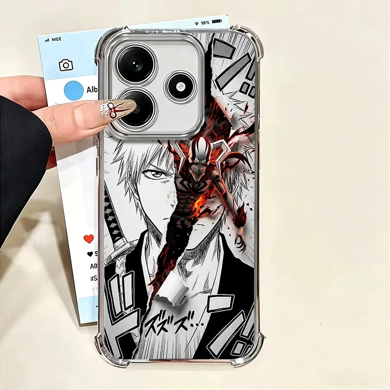 Bleach Kurosaki Ichigo Soft Phone Case