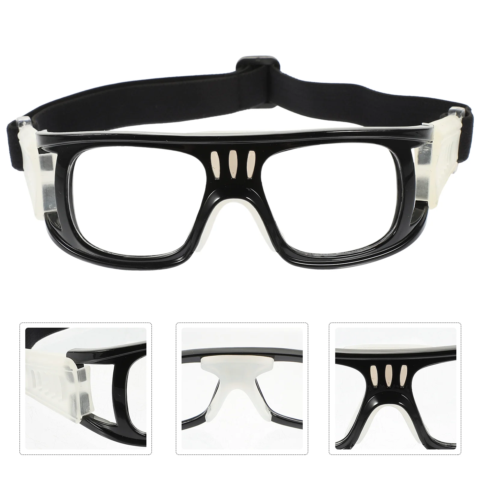 

Safety Glasses over Eyeglasses Stylish Outdoor Sports Basketball Goggles Anti-fog Man