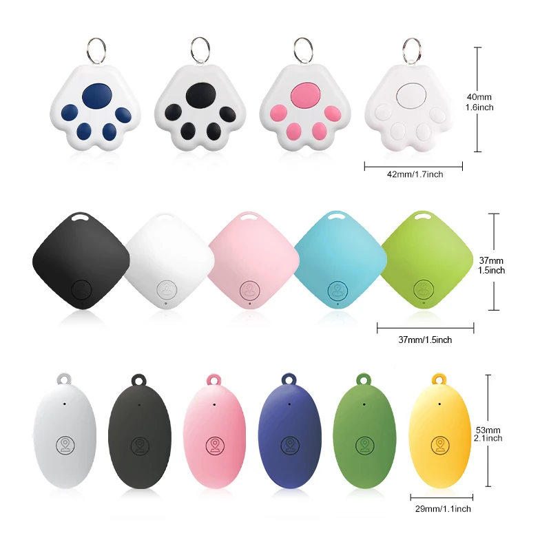 GPS Tracker GPS Locator Key Finder Anti Lost Tracker Bluetooth Tracker Bluetooth GPS Tracker GPS Car Tracker Portable Finder Mini GPS Bluetooth Locator Accessories Kid Pet Car Lost Reminder Positioner