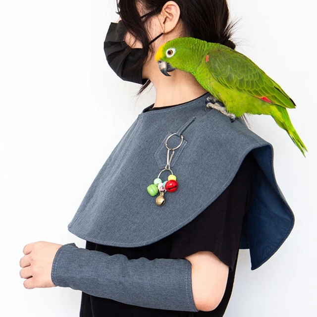 Parrot Anti-Scratch Shoulder Protector Arm Protection Multi-Functional Shoulder Pad Diaper Shawl For Small Medium Birds Dropship 4