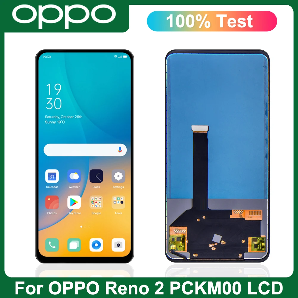 

6.5" Original For Oppo Reno2 LCD Display Touch Screen Digitizer Assembly For Reno 2 PCKM70, PCKT00, PCKM00, CPH1907 Repair Parts