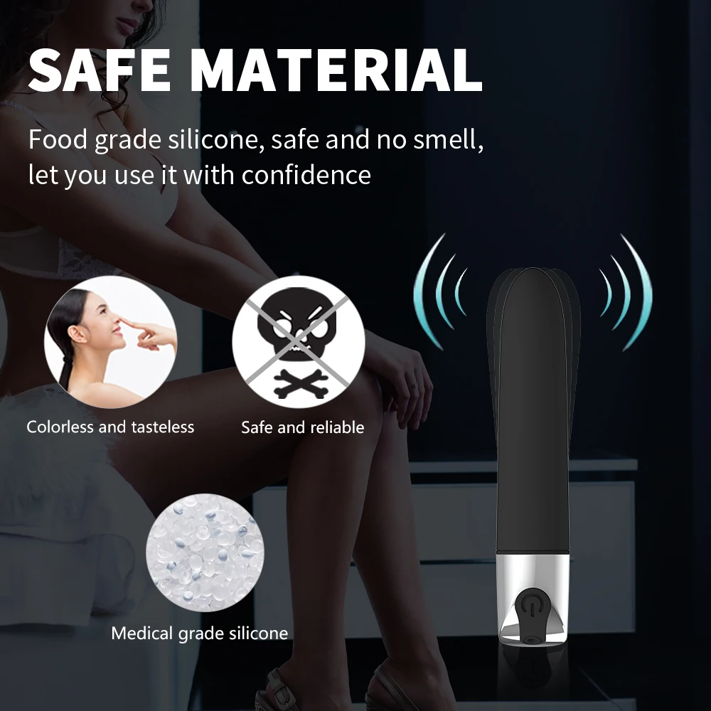 Potenti vibratori a pallottola mini punto G per le donne, giocattoli sessuali portatili discreti, vibratore a proiettili piccoli, impermeabile C_voghion.com