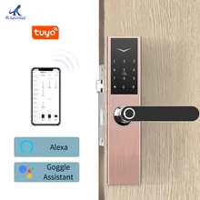 

Tuya App Phone Remote Control Smart Intelligence Fingerprint Door Lock Household Apartment Keyless Temporary Access Password
