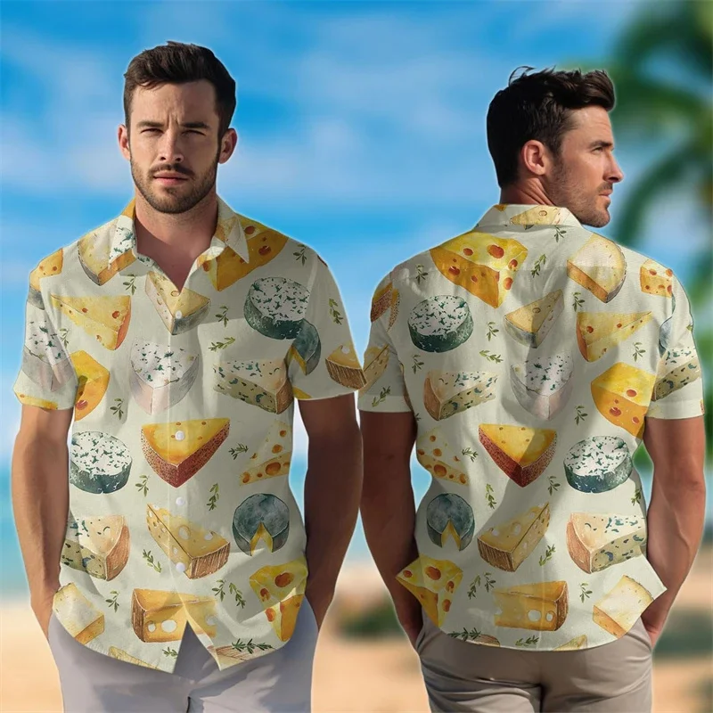 Boys All Over Food Printed Shirt Paste main image 1