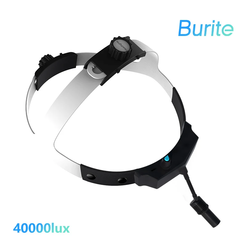 Azdent Dental Surgical LED Headlight Headband Brightness Spot Ajustable Headlamp Wireless Medical Surgical Headlight ENT headlam