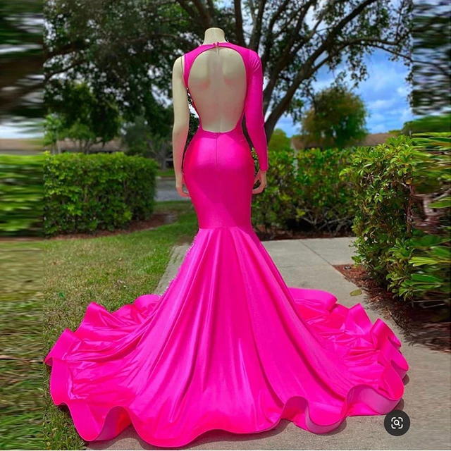 Pink Prom Dresses-Long & Short | Party & Evening Dress -Marlasfashions –  MarlasFashions.com