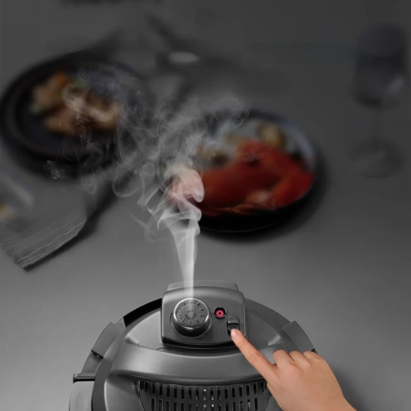 Electric Pressure Cooker Household 6 Liter Intelligent Multi-Function Pressure Cooker Stainless Steel Stew Pot 4