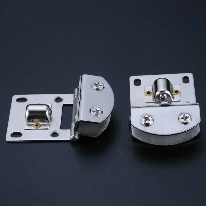 Glass Door Hinge Clamps Stainless Steel Wine Cabinet Bread Cabinet Cupboard Gate Clip for 5-9mm stainless steel hinges door hinges