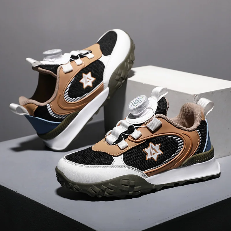 

Boys Sneakers Lightweight Anti-Slip Breathable Mesh Comfort Unisex-Child Sports Running Walking Athletic Shoes for Kids