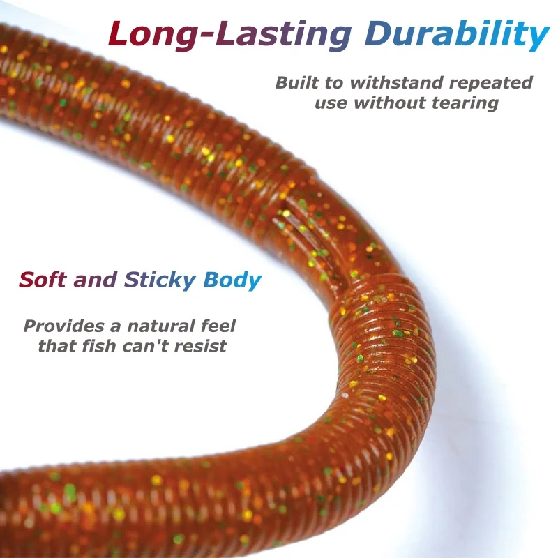 10pcs Senko Soft Worm Bait 4