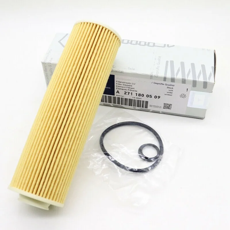 

Car Engine Oil Filter OEM 2711840325 2711800409 2711800509 for Mercedes Benz W204 C250 R172 SLK250 2012 2013 2014 Auto Parts